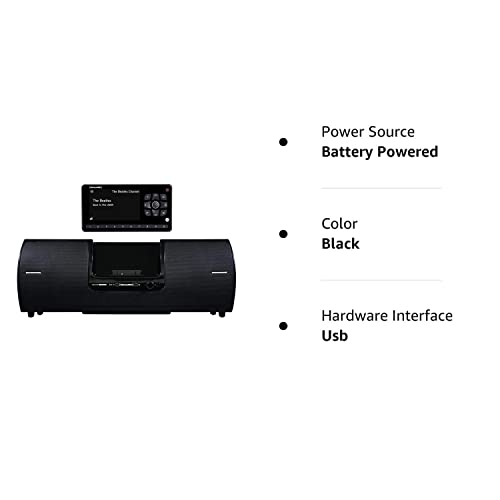 SiriusXM SXSD2 Portable Speaker Dock Audio System & SiriusXM SXEZR1V1 Onyx EZR Satellite Radio with Vehicle Kit with Get 3 Free Months Service with Subscription (Bundle)