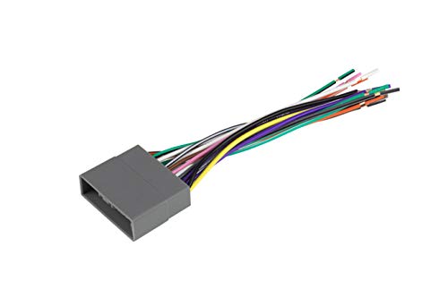 Scosche HA10B Wire Harness to Connect an Aftermarket Stereo Receiver to Select 2006 Honda Vehicles & Metra Electronics 40-HD10 Factory Antenna Cable to Aftermarket Radio Receivers