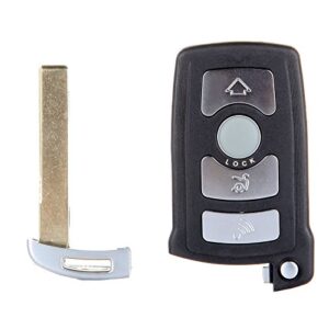 eccpp uncut 315mhz keyless entry remote key fob for bmw 745i 745li 760li 760i 750i 750li lx8766s (pack of 1)