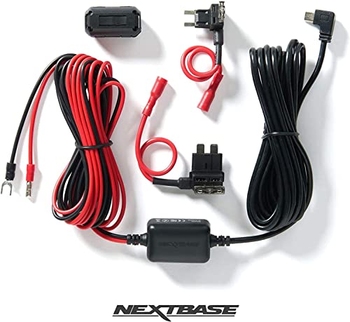 NEXTBASE Universal Dash Cam Hardwire Kit - in Car Hard Wiring Kit Dash Cam Mini / Micro USB adapters