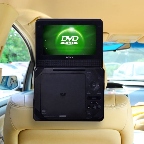 TFY Car Headrest Mount compatiable with Portable DVD Player-9 Inch