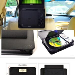 TFY Car Headrest Mount compatiable with Portable DVD Player-9 Inch