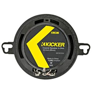 Kicker CSC354, CS Series 3.5" 2 Way Coaxial Car Speakers (46CSC354)
