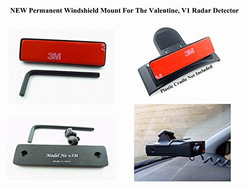 New Permanent Windshield Mount for The Valentine, V1 Radar Detector