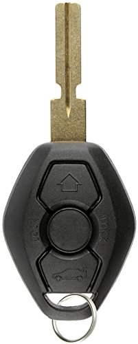 KeylessOption Keyless Entry Remote Control Car Key Fob Notch Style Replacement for BMW LX8 FZV