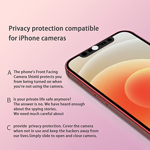 EYSOFT Camera Lens Cover Compatible for iPhone 12 Mini Bundled with 2 Front Camera Cover Compatible for iPhone X/XR/XS/XS Max, iPhone 11/11 Pro/11 Pro Max,iPhone 12/12 Mini /12Pro /12Pro Max