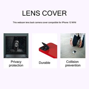 EYSOFT Camera Lens Cover Compatible for iPhone 12 Mini Bundled with 2 Front Camera Cover Compatible for iPhone X/XR/XS/XS Max, iPhone 11/11 Pro/11 Pro Max,iPhone 12/12 Mini /12Pro /12Pro Max