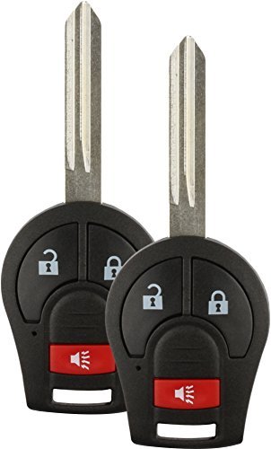 Discount Keyless Replacement Uncut Car Remote Fob Key Combo Compatible with CWTWB1U751, ID 46 (2 Pack)