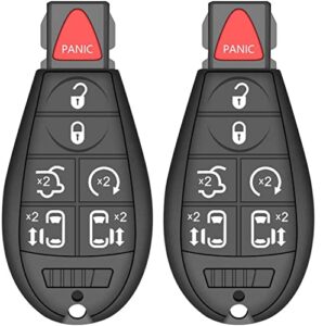 bestha for 2008-2015 chrysler town and country 2008-2014 dodge grand caravan keyless entry remote key fob replacement m3n5wy783x iyz-c01c