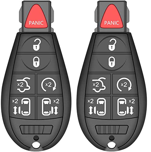 BESTHA for 2008-2015 Chrysler Town and Country 2008-2014 Dodge Grand Caravan Keyless Entry Remote Key Fob Replacement M3N5WY783X IYZ-C01C