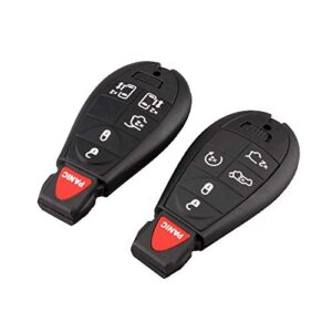 BESTHA for 2008-2015 Chrysler Town and Country 2008-2014 Dodge Grand Caravan Keyless Entry Remote Key Fob Replacement M3N5WY783X IYZ-C01C