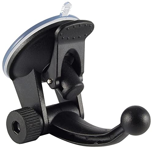 ChargerCity Windshield Suction Mount for Sirius XM Onyx EZR EZ Plus Lynx Satellite Radio w/ Single T (XM) Delphi Skiff and AMPS Pattern (SiriusXM) Compatible