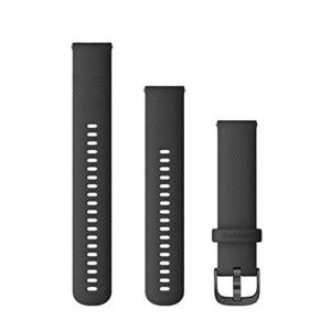 garmin quick release accessory band 20 mm- black (010-12932-11)