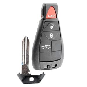 keylessoption keyless entry remote control car key fob for dodge chrysler jeep