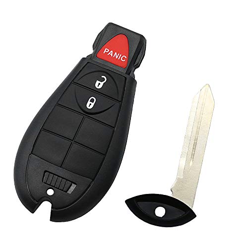 Paddsun Key Fob Keyless Entry Remote 56046953 Replacement for 2013-2018 Ram 1500 2500 3500,2014-2018 Cherokee