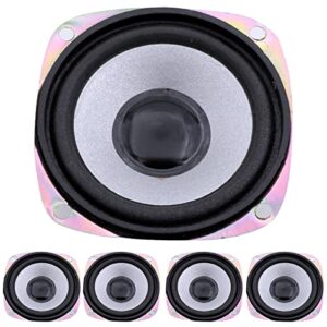 5 core 3 inch 5 pieces subwoofer replacement dj speaker sub woofer loudspeaker wide range loud wf 3 inch dbl sq 5pcs