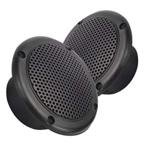 magnadyne 3 inch dual cone speaker/grill – polypropylene woofer cone 2.8 oz magnet sold as a pair (black)