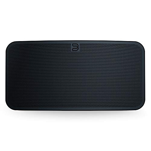 Bluesound Pulse 2i Wireless Multi-Room Smart Speaker with Bluetooth - Black - Compatible with Alexa and Siri