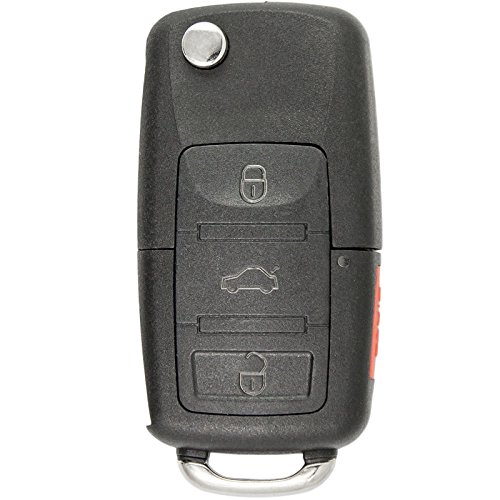 Keyless2Go Replacement for Keyless Entry Flip Car Key Vehicles That Use FCC KBRASTU15 and NI04T