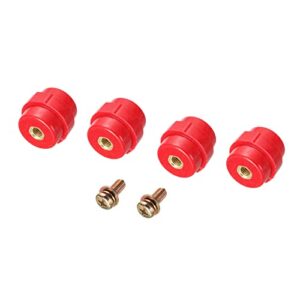 patikil insulator 4pcs sm30 high-strength polyester standoff insulators with m8 screws for power distribution cabinet