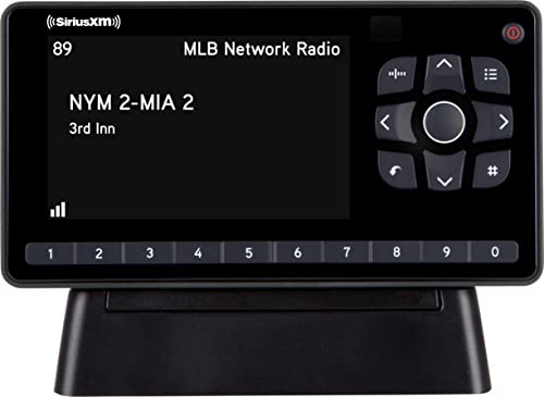 SiriusXM Onyx EZR Satellite Radio with Home Kit, Enjoy SiriusXM on your Home Stereo or Powered Speakers for as Low as $5/month + $60 Service Card with Activation