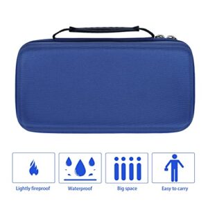 khanka Hard Travel Case Replacement for Halo Bolt 58830/57720 / Air 58830 / ACDC Max 55500 mWh Portable Emergency Power Kit, Portable Phone Laptop Charger, Case Only (Blue)