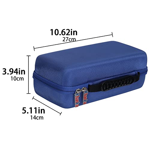 khanka Hard Travel Case Replacement for Halo Bolt 58830/57720 / Air 58830 / ACDC Max 55500 mWh Portable Emergency Power Kit, Portable Phone Laptop Charger, Case Only (Blue)