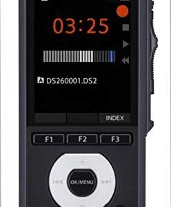 Olympus DS-2600 Digital Voice Recorder with Docking Station, Rechargeable Batteries, Case & Olympus Dictation Software