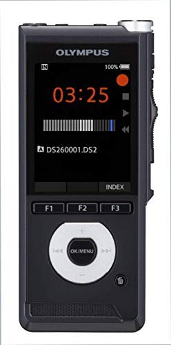 Olympus DS-2600 Digital Voice Recorder with Docking Station, Rechargeable Batteries, Case & Olympus Dictation Software