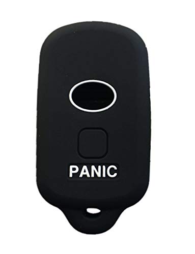 Rpkey Silicone Keyless Entry Remote Control Key Fob Cover Case protector Replacement Fit For Scion xA xB Toyota Celica Echo FJ Cruiser Highlander Prius RAV4 Tacoma Tundra Yaris HYQ12BBX HYQ12BAN