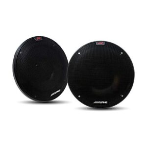 Alpine R-S65.2 R-Series 6 1/2-inch Coaxial 2-Way Speakers (Pair)