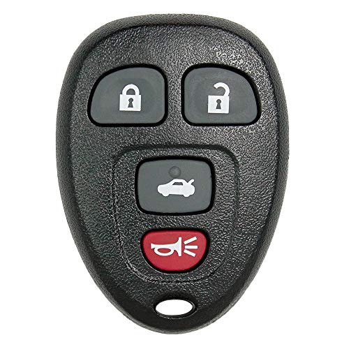 Keyless2Go Replacement for New Keyless Entry Remote Car Key Fob for Select Malibu Cobalt Lacrosse Grand Prix G5 G6 Models That use 15252034 KOBGT04A Remote