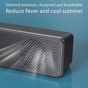 MEGCCR Bluetooth Small Speaker Subwoofer, Built-in Bluetooth 5.0 Chip, Immersive Sound Experience, Dual Speakers, Laptop Multimedia Can Be Wired or Bluetooth Mode for Outdoor Wireless Use