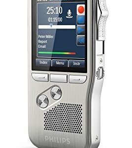 Philips DPM-8000 Professional Digital Pocket Memo with Cradle and Speechexec Pro Software