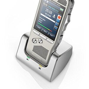 Philips DPM-8000 Professional Digital Pocket Memo with Cradle and Speechexec Pro Software