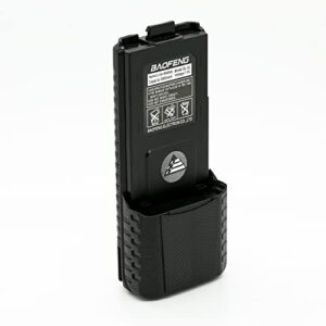 expertpower baofeng uv-5r extended true capacity battery (model: bl-5l, 3800 mah, black) dm-5r
