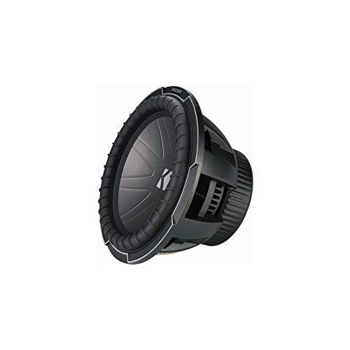 KICKER CompQ12 Q-Class 12-Inch (30cm) Subwoofer, Dual Voice Coil 4-Ohm