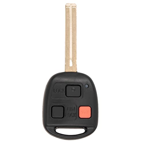 Keyless2Go Replacement for 3 Button Remote Key Long Blade TOY40 4C Chip Lexus HYQ1512V 89070-60080