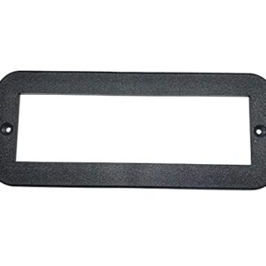 Bobcat Radio Mounting Plate for Mounting Single Din Stereo Radio Mount Black Trim Bezel