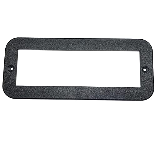 Bobcat Radio Mounting Plate for Mounting Single Din Stereo Radio Mount Black Trim Bezel