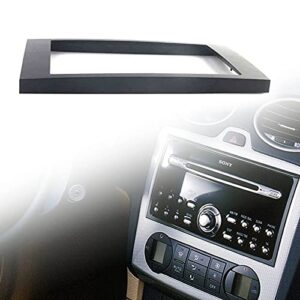 Double DIN Installation Kit Car Stereo Faceplate Audio Panel Audio Plate for Car 2005-up Plastic Black (Black)