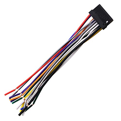 Lysee Data Cables - Wire Harness for Alpine CDE-143BT CDE-170 UTE-73BT CDE-172BT CDE-151 Radio