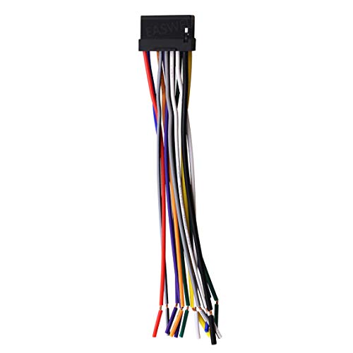 Lysee Data Cables - Wire Harness for Alpine CDE-143BT CDE-170 UTE-73BT CDE-172BT CDE-151 Radio