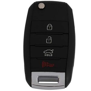 ANGLEWIDE Car Key Fob Keyless Entry Remote Replacement for 14-17 for Kia for Rio 13-15 for Kia for Sorento 14-16 for Kia for Sportage (FCC TQ8-RKE-3F05) 4 Buttons 1pad