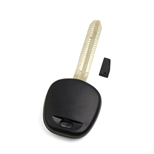 uxcell Replacement Car Uncut Transponder Ignition Key with 67 Chipped Toy44d-pt for Toyota