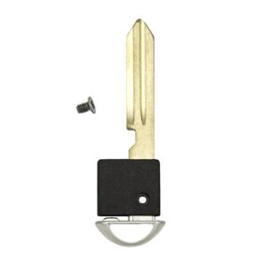 keyless2go replacement for new uncut keyless emergency insert key blade ni06 ni05 w out transponder chip