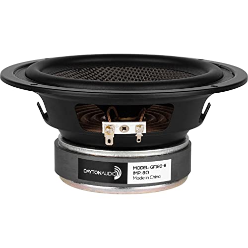 Dayton Audio GF180-8 6-1/2" Glass Fiber Cone Woofer 8 Ohm