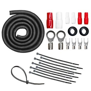 CT Sounds 8 Gauge CCA Complete Amp Wiring Install Kit, AMPKIT-8GA-PRO