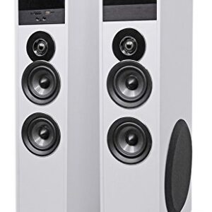 Rockville TM80W Bluetooth Home Theater Tower Speaker System+(2) 8" Subwoofers!