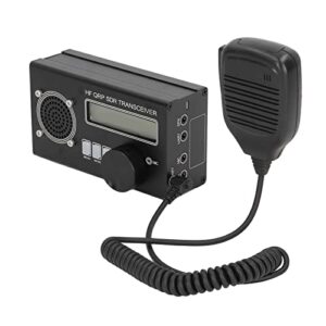 shortwave radio transceiver, 8 band full mode usdr sdr qrp transceiver, usb/lsb/cw/am/fm/dsp modes, aluminum alloy, for signal reception